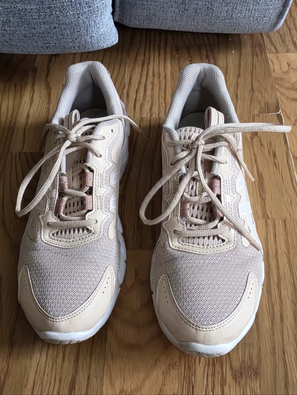 ASICS Gel-Quantum 90 Bisque/Rose Gold Women's Sport Style Sneakers Sz 8